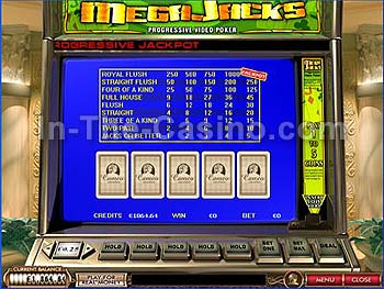 Megajacks at Cameo Casino