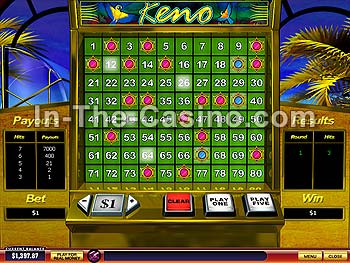 Keno at Del Rio Casino