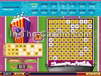 Pop Bingo at Del Rio Casino