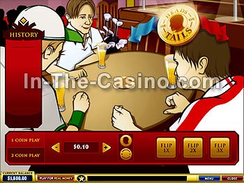 Heads Or Tails at Europa Casino