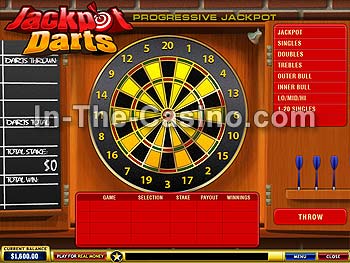 Jackpot Darts at Europa Casino