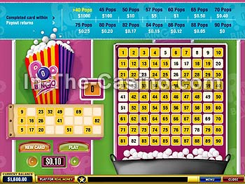 Pop Bingo at Europa Casino