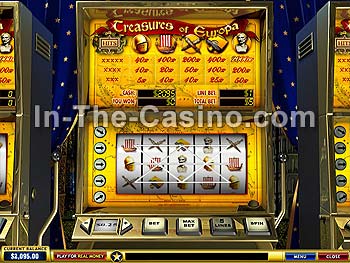 Treasures Of Europa at Europa Casino