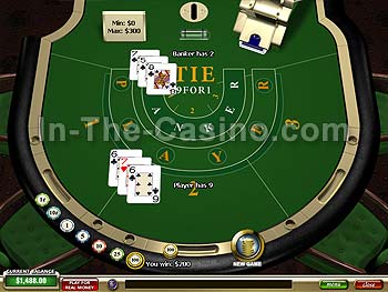 Baccarat at Tropez Casino