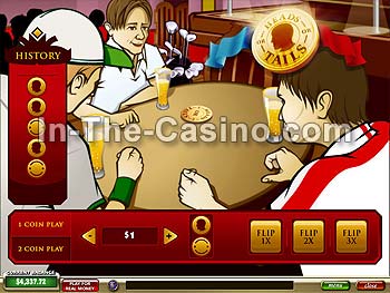 Heads Or Tails at Tropez Casino