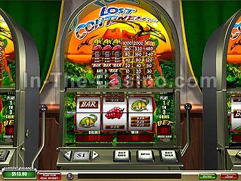 Lost Continent Slots at Tropez Casino