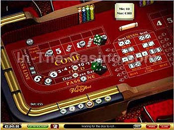 Craps at Vegas Red Casino